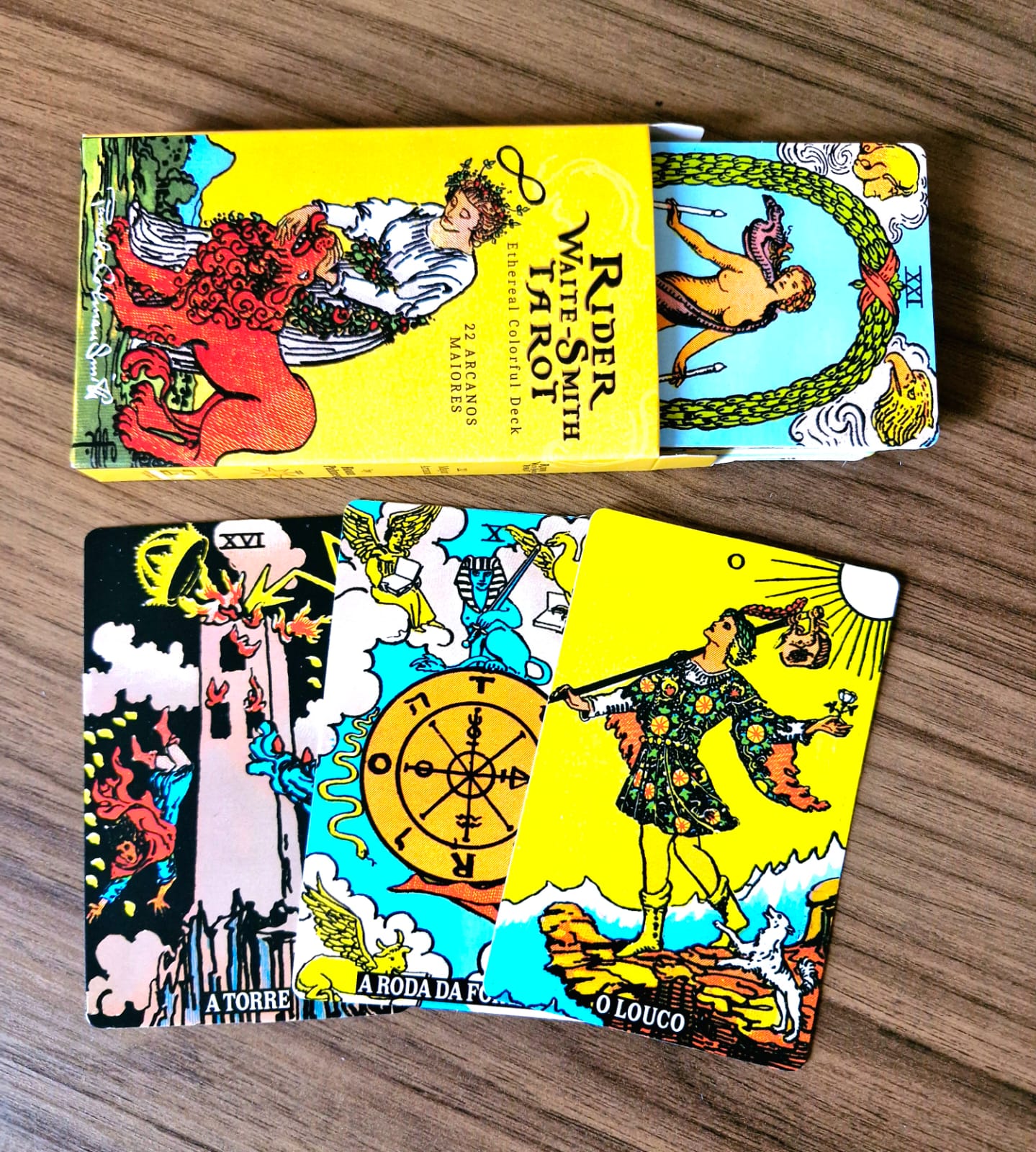Tarot Rider Waite Smith (22 Cartas)