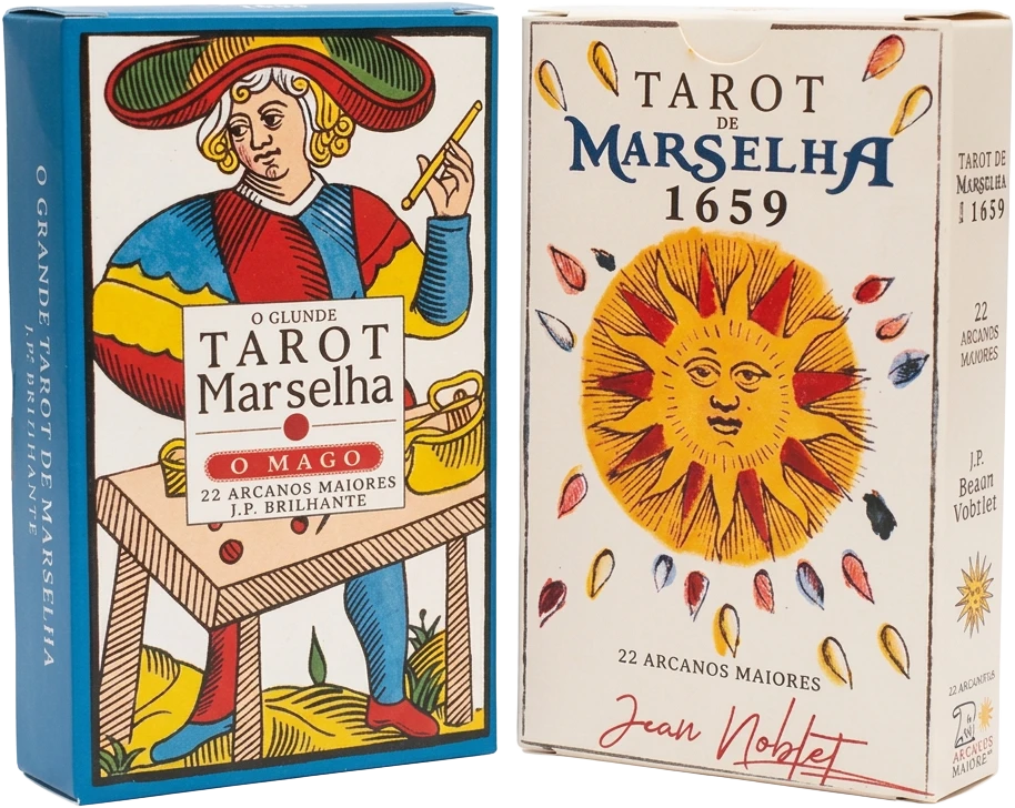 Kit Marselha — Dois Tarôs de Marselha